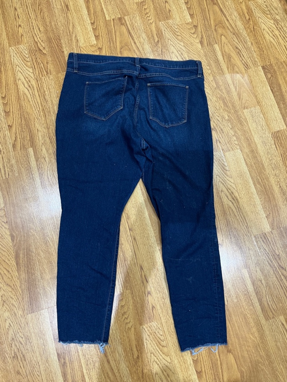 GAP Women's Dark Indigo High rise Jeggings size 35 - Picture 3 of 4
